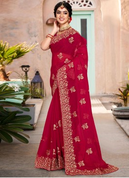 Absorbing Rani Sangeet Classic Saree