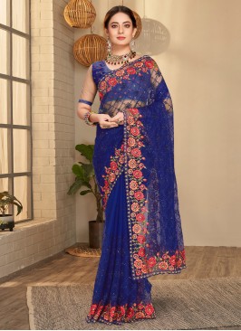 Absorbing Zari Classic Saree