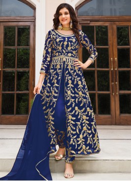 Adorable Embroidered Sangeet Salwar Suit