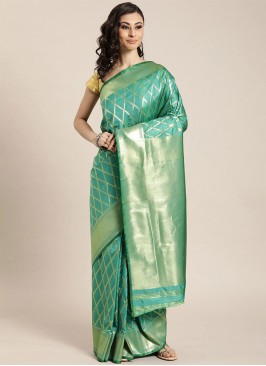 Adorable Kanjivaram Silk Designer Traditional Saree