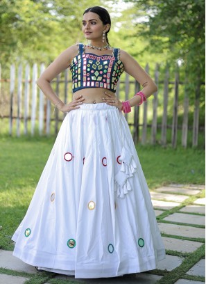 Adorable Mirror Sangeet Readymade Lehenga Choli