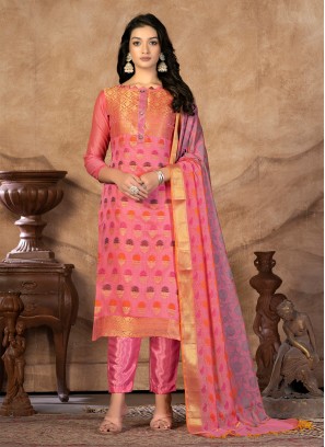 Adorable Pink Pant Style Suit