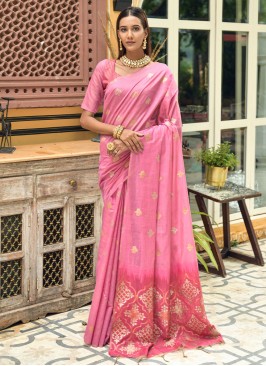 Adorable Weaving Party Traditional Saree