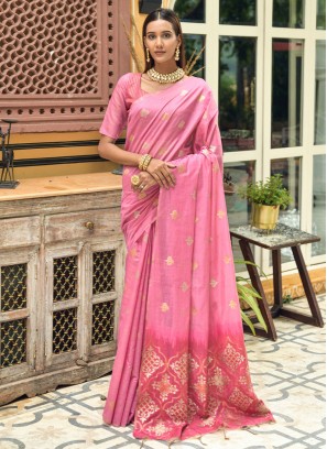 Adorable Weaving Party Traditional Saree