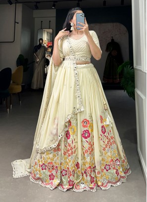 Adorning Embroidered Ceremonial Designer Lehenga Choli