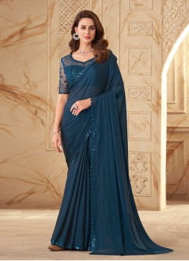 Aesthetic Border Silk Classic Saree