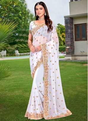 Aesthetic Contemporary Style Saree For Sangeet