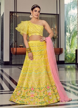 Aesthetic Lehenga Choli For Sangeet