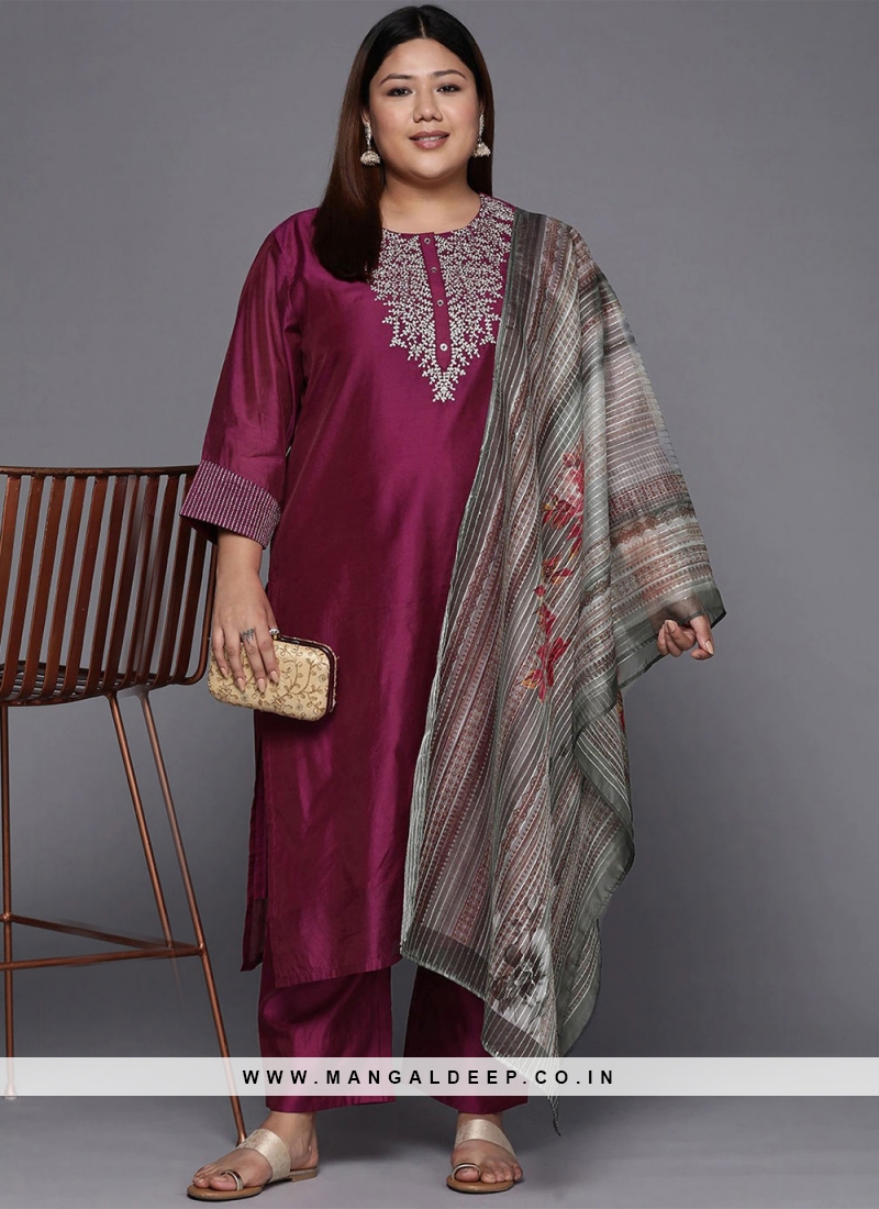 Buy Green Tissue Chanderi Embroidered Silk Kurta For Women by Pink City  Online at Aza Fashions.