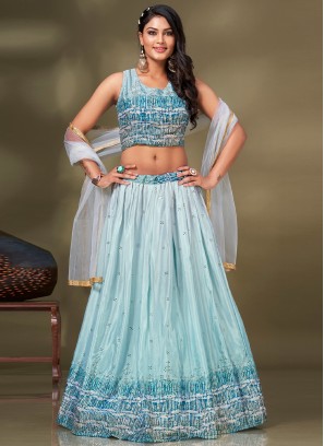 Affectionate Chiffon Fancy Designer Lehenga Choli