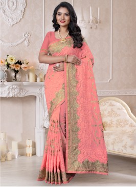 Affectionate Georgette Reception Saree