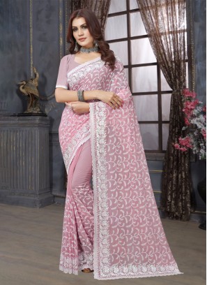 Affectionate Sequins Wedding Classic Saree