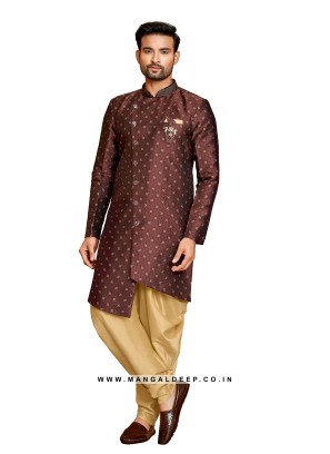 Alluring Jacquard Silk Men