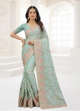 Alluring Organza Festival Classic Saree