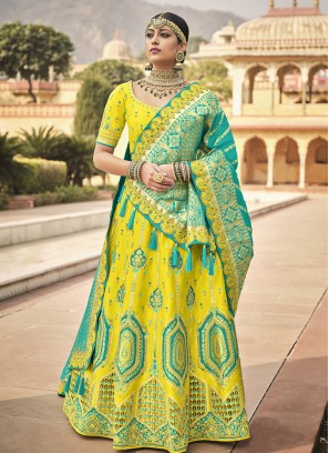 Amazing Green Color Lehenga Choli