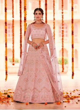 Amazing Peach Lehenga Choli