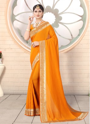 Amazing Silk Ceremonial Classic Designer Saree