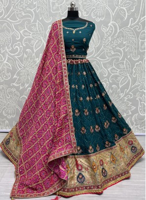 Amusing Embroidered Wedding Designer Lehenga Choli