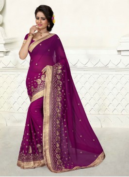 Amusing Georgette Saree