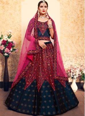 Amusing Thread Designer Lehenga Choli