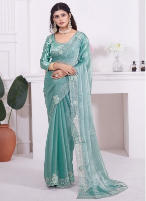 Angelic Patchwork Party Classic Saree