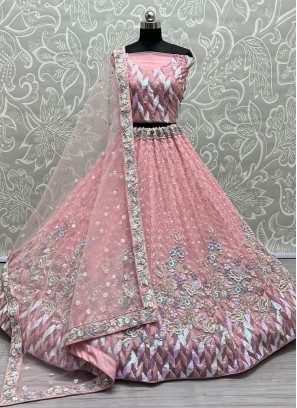 Aristocratic Embroidered Trendy Lehenga Choli
