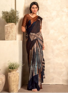 Arresting Multi Colour Festival Classic Saree