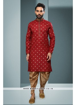 Artisanal Fusion Kurta Pyjama - Contemporary Print