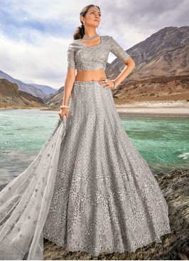 Aspiring Organza Designer Lehenga Choli