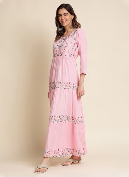 Aspiring Pink Designer Kurti