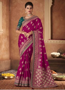 Aspiring pure-dola Saree