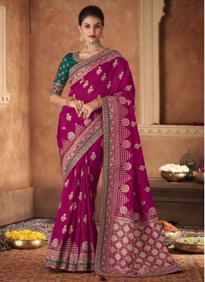 Aspiring pure-dola Saree