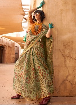 Aspiring Tissue Festival Classic Saree