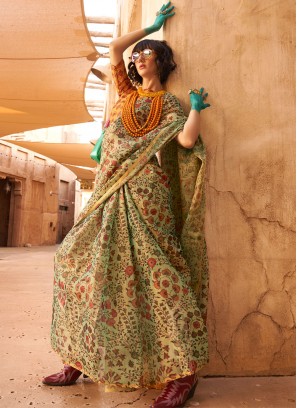 Aspiring Tissue Festival Classic Saree