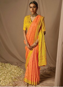 Astonishing Woven Brasso Saree