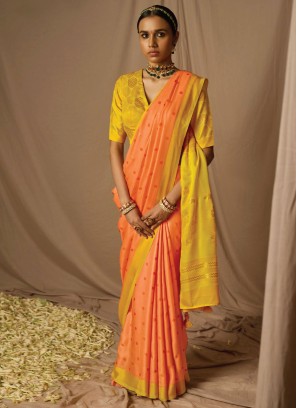 Astonishing Woven Brasso Saree