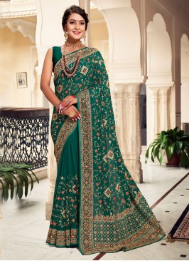 Astounding Georgette Classic Saree