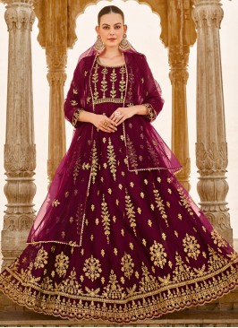 Attractive Net Reception Trendy Salwar Kameez