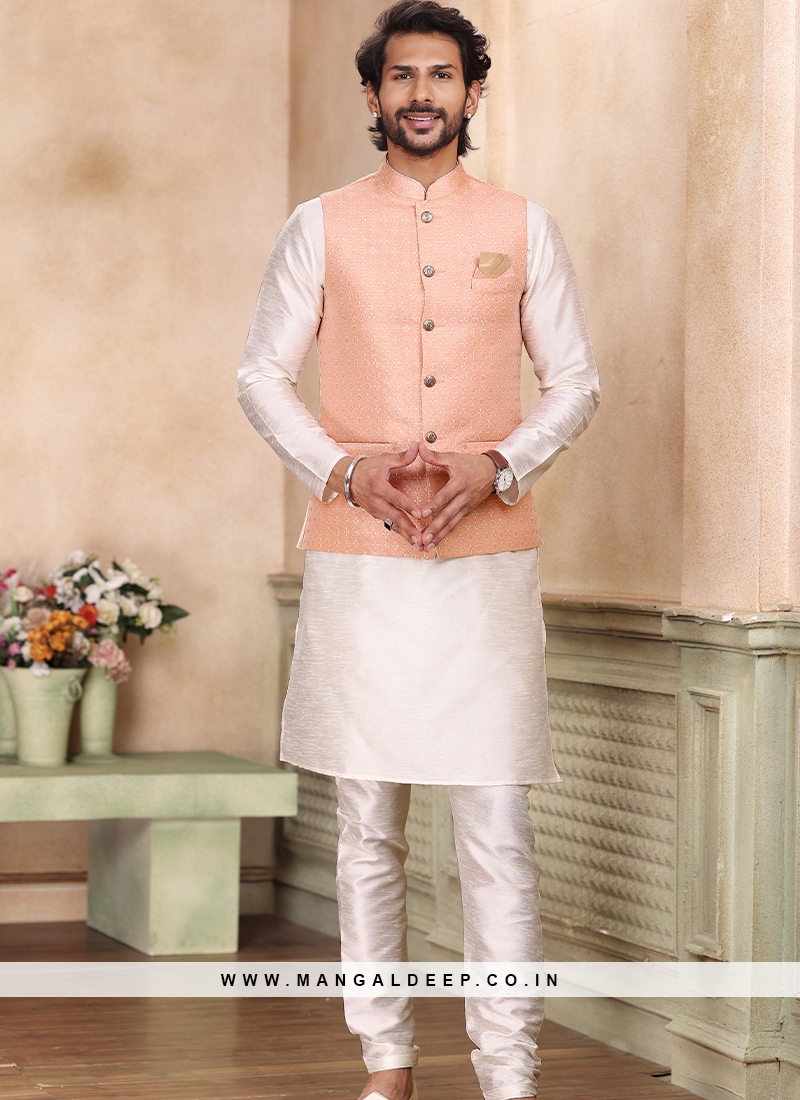 Peach colour jacket on sale