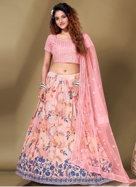 Awesome Georgette Reception Lehenga Choli