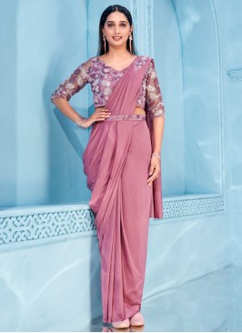 Awesome Lycra Ceremonial Contemporary Saree