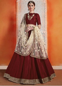 Awesome Zari Trendy Designer Lehenga Choli