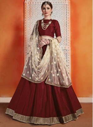 Awesome Zari Trendy Designer Lehenga Choli