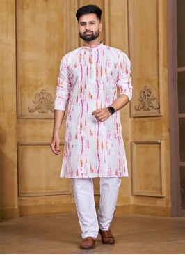 Banglori Silk Multi Colour Kurta