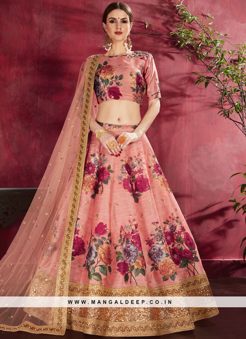 Banglori silk lehenga choli online deals