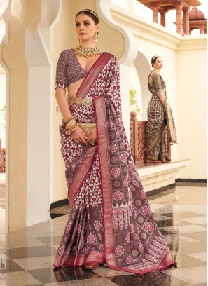 Baronial Contemporary Saree For Ceremonial