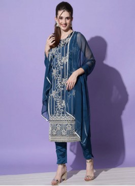 Baronial Cotton Party Trendy Salwar Suit