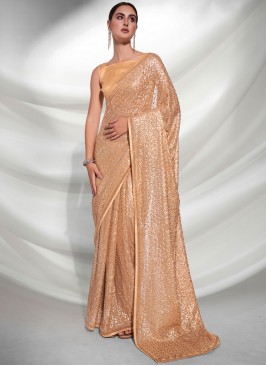 Beauteous Sequins Contemporary Style Saree