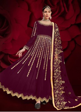 Beautiful Floor Length Anarkali Suit For Festival