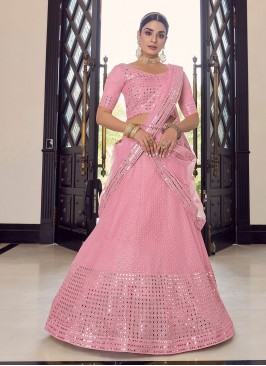 Beautiful Georgette A Line Lehenga Choli